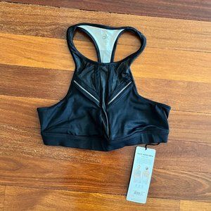 NWT Alo half-moon bra - black - small